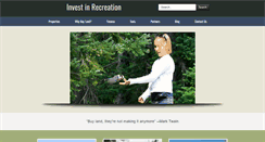 Desktop Screenshot of investinrecreation.com